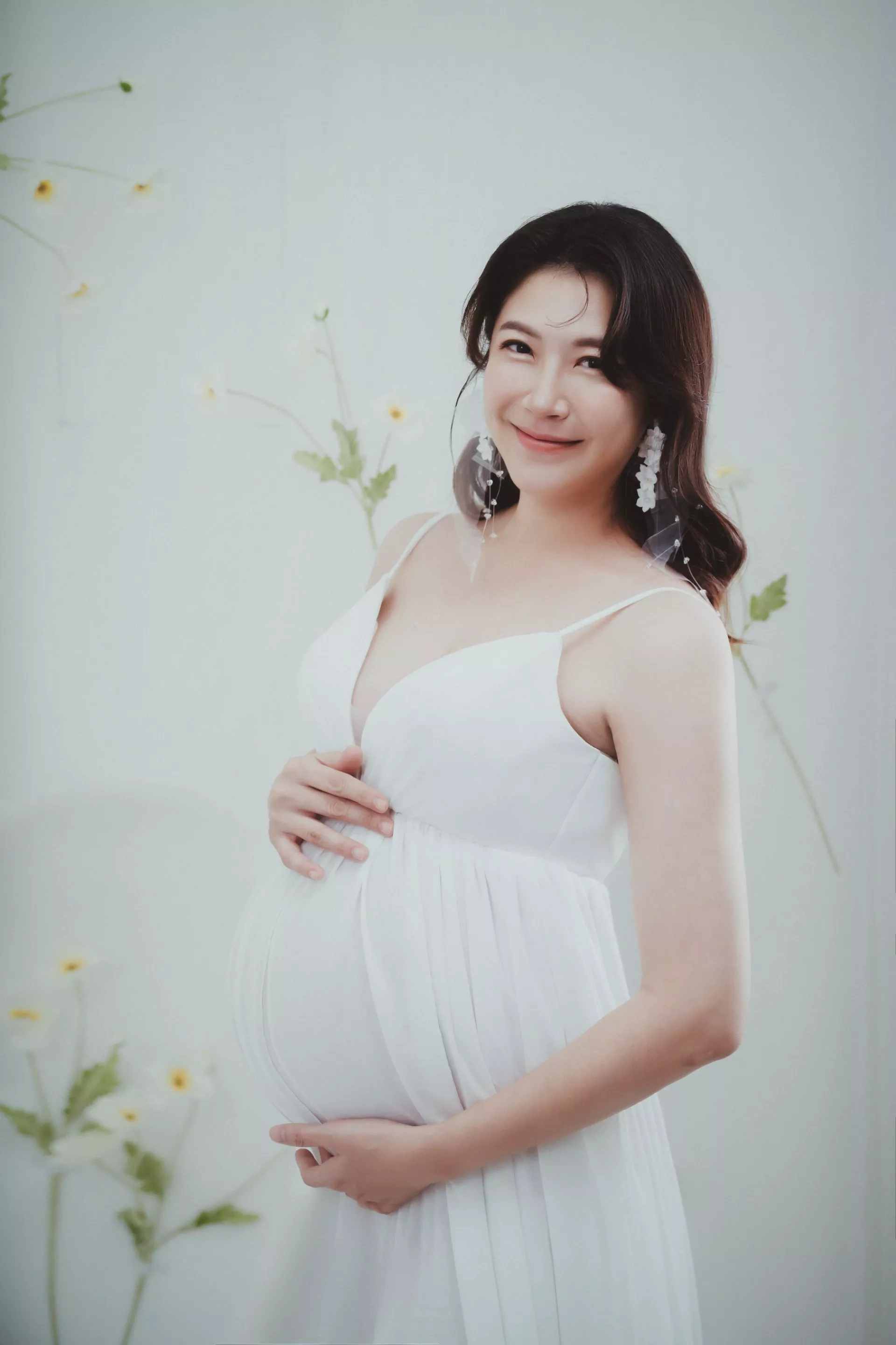 鄭亦真孕婦寫真-2-中天主播鄭亦真-孕婦寫真