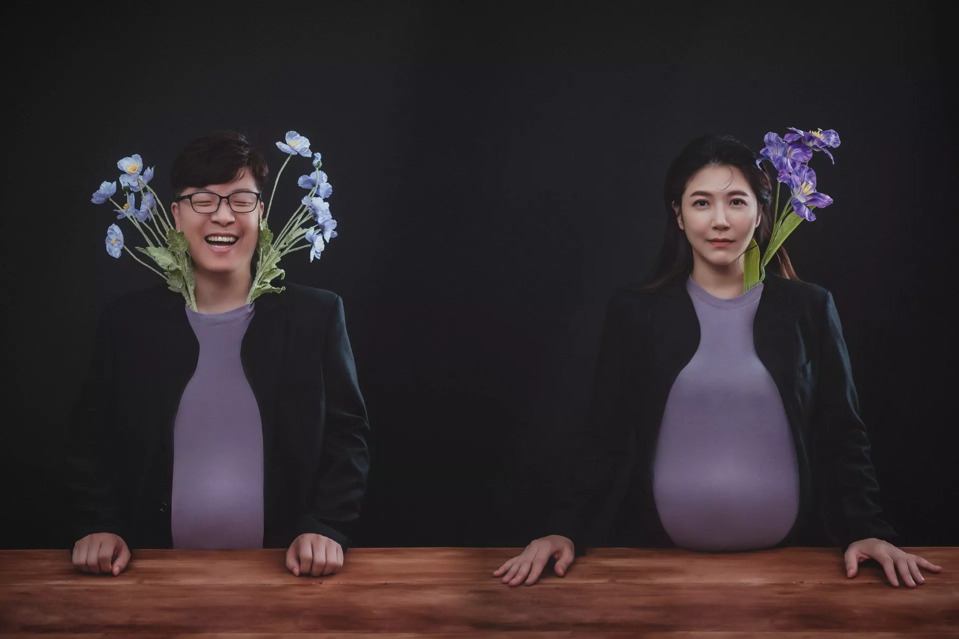 鄭亦真孕婦寫真-35-中天主播鄭亦真-孕婦寫真