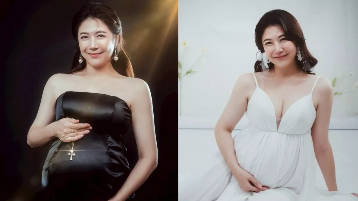 美女主播暫別主播台！鄭亦真宣布「最後一播」　挺巨肚拍絕美寫真